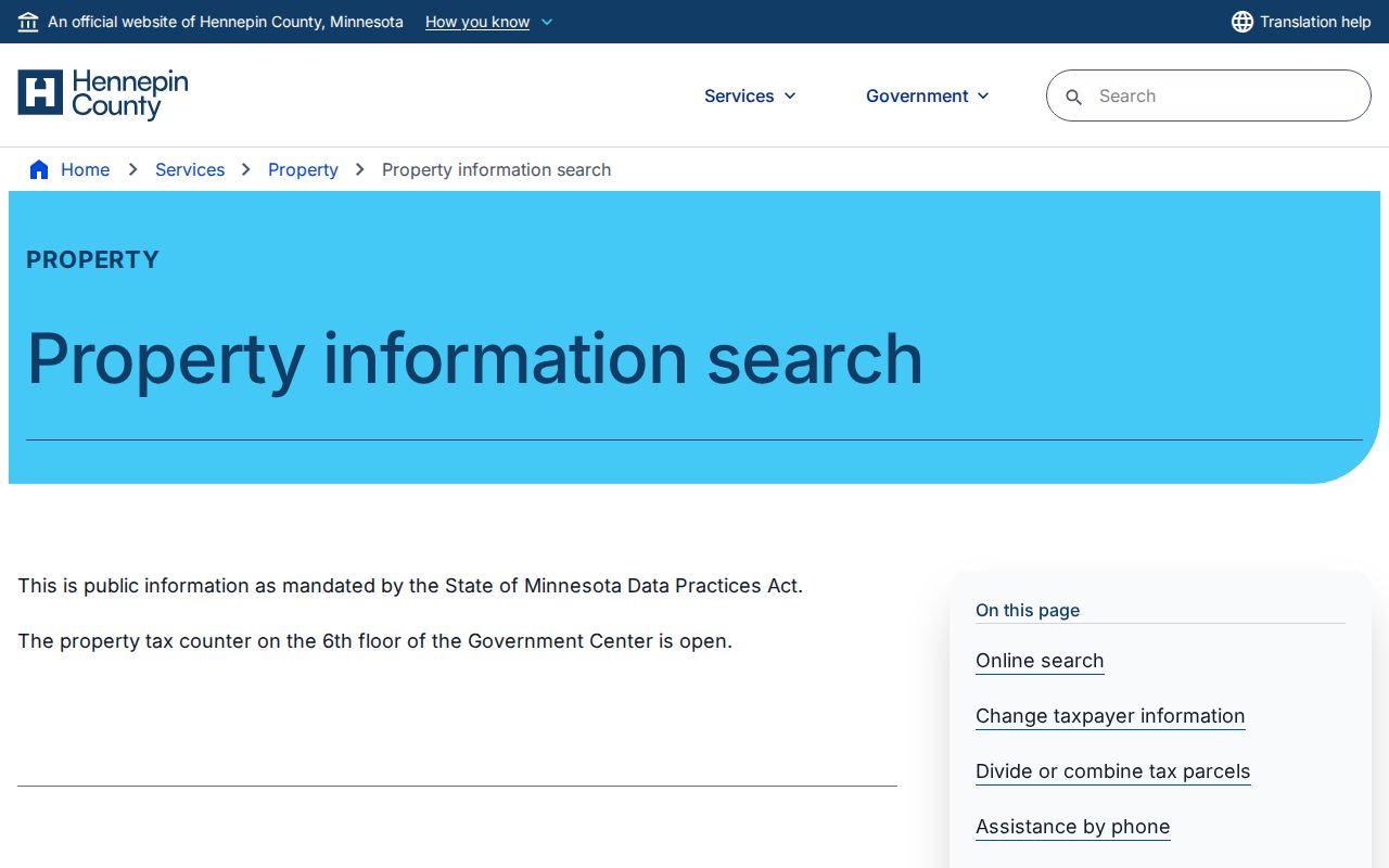 Minnetonka residents directory Hennepin property search
