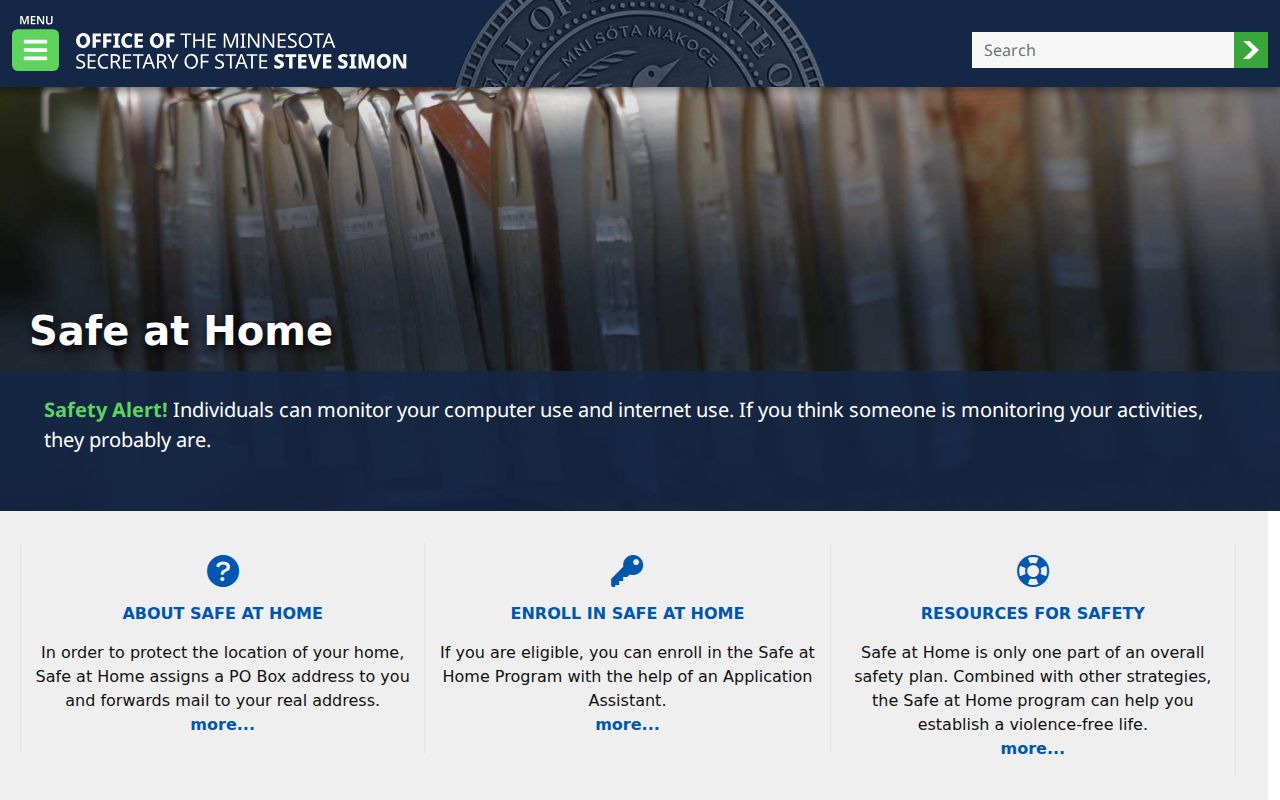 Minnetonka neighbors Safe at Home address confidentiality program